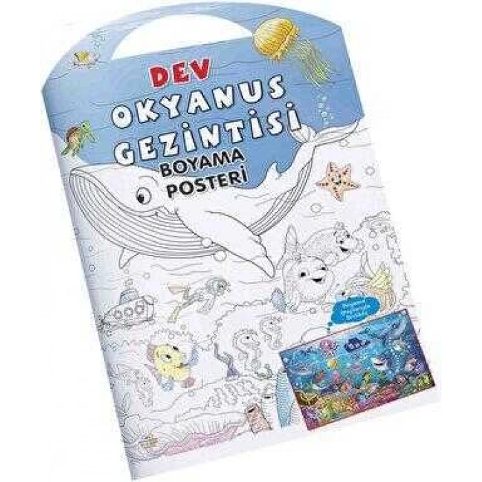 OKYANUS GEZİNTİSİ - DEV BOYAMA POSTERİ -