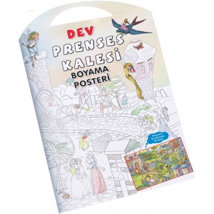 PRENSES KALESİ - DEV BOYAMA POSTERİ -