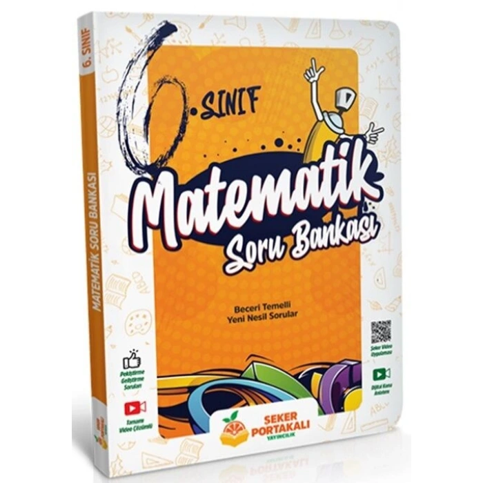 ŞEKER PORTAKALI 6.SINIF MATEMATİK SORU BANKASI KİTABI