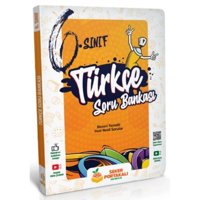 ŞEKER PORTAKALI 6.SINIF TÜRKÇE SORU BANKASI KİTABI