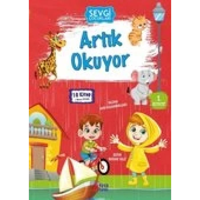 YUVA 1.SINIF SEVGİ ÇOCUKLARI ARTIK OKUYOR (10 KİTAP)