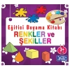 PARILTI EĞİTİCİ BOYAMA RENKLER VE ŞEKİLLER