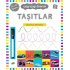 TAŞITLAR 4+ ÇIKARTMALI ÇİZ SİL YAPIŞTIR - KUKLA
