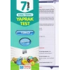 EVRENSEL 7.SINIF TÜRKÇE YAPRAK TEST