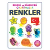 RENKLER RENKLİ EĞLENCELİ ÇIKARTMALAR - PARILTI