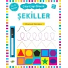 ŞEKİLLER 4+ ÇIKARTMALI ÇİZ SİL YAPIŞTIR - KUKLA