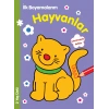 İLK BOYAMALARIM HAYVANLAR - PARILTI