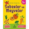 5 Yaş Noktaları Birleştirelim- Sebzeler ve Meyveler