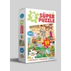 2 SÜPER PUZZLE ÇİFTLİK HAYVAN VAHŞİ HAYVAN 0-6 YAŞ