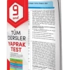 ELEMENT 9. SINIF TÜM DERSLER YAPRAK TEST