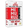 YARGI KPSS LİSE ÖNLİSANS MEMURUZ TEK KİTAP 2020