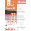 SINAV 7.SINIF MATEMATİK YAPRAK TEST
