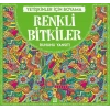 RENKLİ BİTKİLER MANDALA - DOKUZ