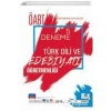 ÖABT TÜRK DİLİ EDEBİYATI ÖĞR. 5 DENEME