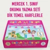 MERCEK 1.SINIF OKUMA YAZMA SETİ KEREM İLE CEREN