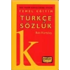 KANAAT PLASTİK KAPAK TÜRKÇE SÖZLÜK