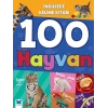 İNGİLİZCE KELİME KİTABI 100 HAYVAN - MAVİ KELEBEK
