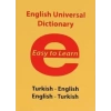 EVRENSEL İNGİLİZCE TÜRKÇE SÖZLÜK (PLASTİK KAPAK)
