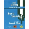 YARGI KPSS EĞİTİM BİLİMLERİ SORU DENİZİ YAPRAK T.