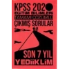 YEDİİKLİM KPSS EĞT. BİLİM. ÇÖZ. ÇIK. SOR SON 7 YIL
