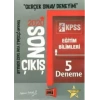 YARGI KPSS EĞİTİM BİLİMLERİ 5 DENEME ÇÖZÜMLÜ