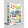 2 SÜPER PUZZLE TAŞITLAR MESLEKLER 2+ 0-6 YAŞ