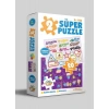 2 SÜPER PUZZLE RENKLER ŞEKİLLER KAVRAMLAR  0-6 YAŞ