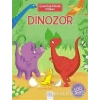 ÇIKARTMALI DİNOZOR KİTABIM - 1001 ÇİÇEK