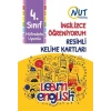 NUT 4.SINIF İNGİLİZCE RESİMLİ KELİME KARTLARI