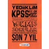 YEDİİKLİM KPSS GKGY SON 7 YIL ÇIKMIŞ SORULAR 2019