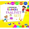 EĞLENCELİ FAALİYET SETİ 3+ YAŞ SARI KİTAP - PARILTI