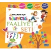 EĞLENCELİ FAALİYET SETİ 4+ YAŞ TURUNCU KİTAP - PARILTI