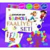 EĞLENCELİ FAALİYET SETİ 5+ YAŞ MOR KİTAP - PARILTI