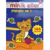 Minik Eller Yapıştır Ve Boya Lacivert Kitap 0-6 Yaş Yayınları