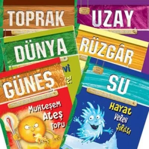 ÇEVRECİ BİLİM KİTAPLARI 8-12 YAŞ (6 KİTAP) - DAMLA