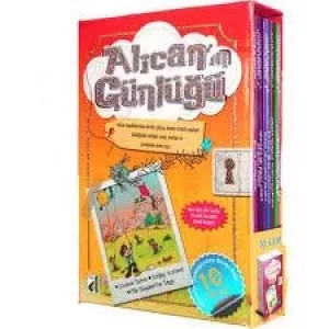 ALİCANIN GÜNLÜĞÜ SETİ (10 KİTAP) KUTULU  - DAMLA