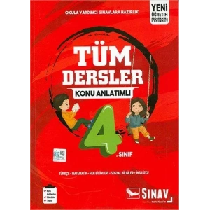 SINAV 4.SINIF TÜM DERSLER KONU ANLATIMLI