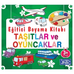 PARILTI EĞİTİCİ BOYAMA TAŞITLAR VE OYUNCAKLAR