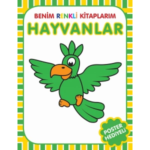 PARILTI BENİM RENKLİ KİTAPLARIM HAYVANLAR