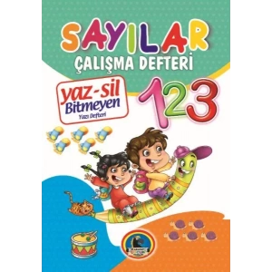 KARATAY YAZ SİL BİTMEYEN YAZI DEFTERİ SAYILAR