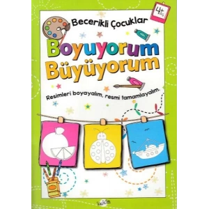 BECERİKLİ ÇOCUKLAR BOYUYORUM BÜYÜYORUM 4+ - KUKLA