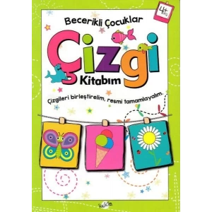 BECERİKLİ ÇOCUKLAR ÇİZGİ KİTABIM 4+ - KUKLA