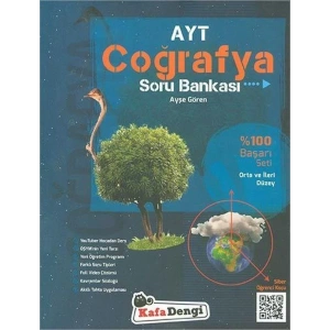 KAFADENGİ AYT COĞRAFYA SORU BANKASI (YENİ)
