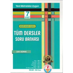 ADIM ADIM IŞIKLI 7.SINIF TÜM DERSLER SORU BANKASI