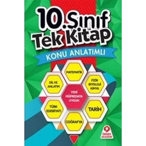 ÖRNEK AKADEMİ 10.SINIF TEK KİTAP KONU ANLATIMLI