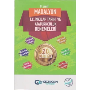 GEZEGEN 8.SINIF MADALYON İNKILAP TARİHİ 20 DENEME