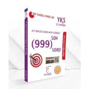 KAREKÖK AYT ÖNCESİ ÇÖZÜLMESİ GEREKEN 999 SÖZEL S.B