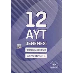 ENDEMİK AYT TÜRK DİLİ ED. SOSYAL BİL-1 12 DENEME