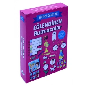 EĞLENDİREN BULMACALAR EĞİTİCİ KARTLAR -TELESKOP