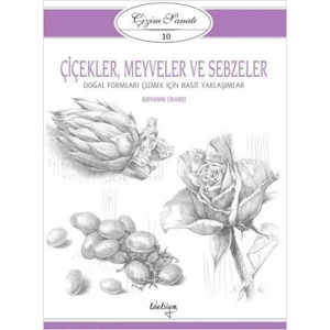 ÇİZİM SANATI 10 ÇİÇEKLER MEYVELER SEBZELER - BETA